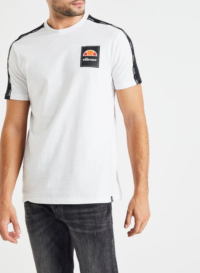 Buy Serchio T-Shirt White/Black in UAE