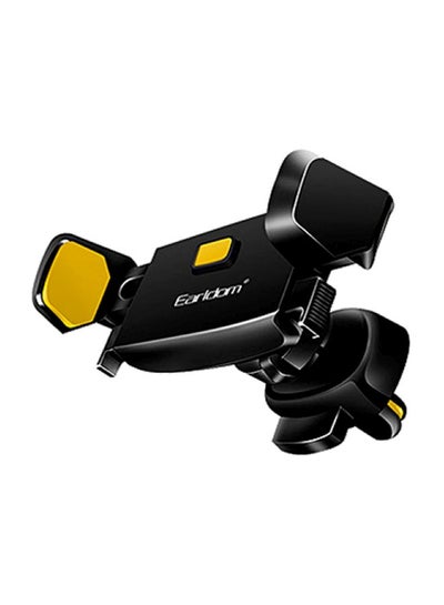 Buy 360 Degree Rotating Mobile Phone Holder Black/Yellow in Egypt