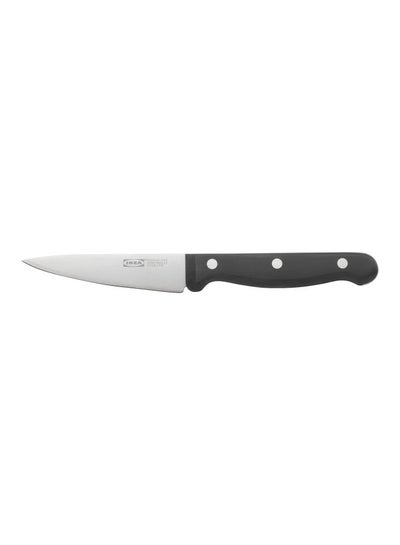 اشتري Cutlery Paring Knife Black/Silver 9centimeter في السعودية