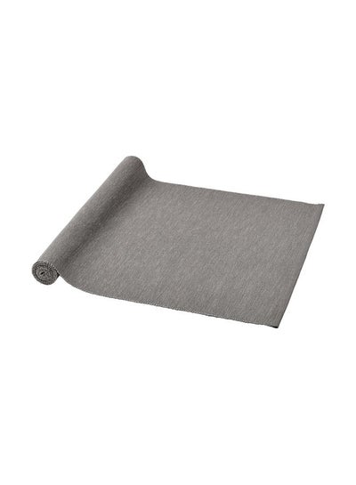 Buy Plastic Table Runner Grey 35x130centimeter in Saudi Arabia