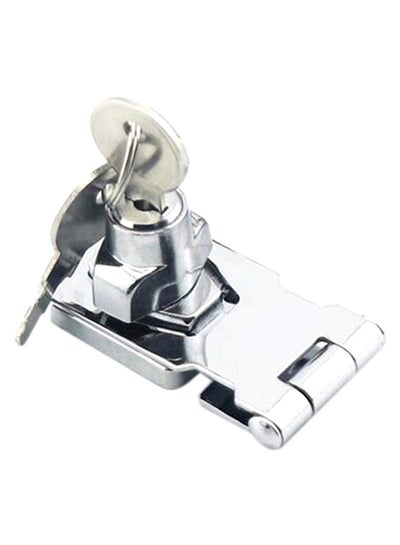 Buy Cabinet Drawer Lock With Key Silver in Saudi Arabia