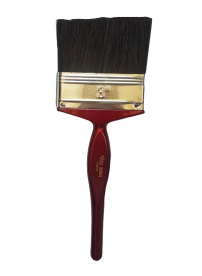 Buy Handheld Paint Brush Black/Brown/Gold 3inch in UAE