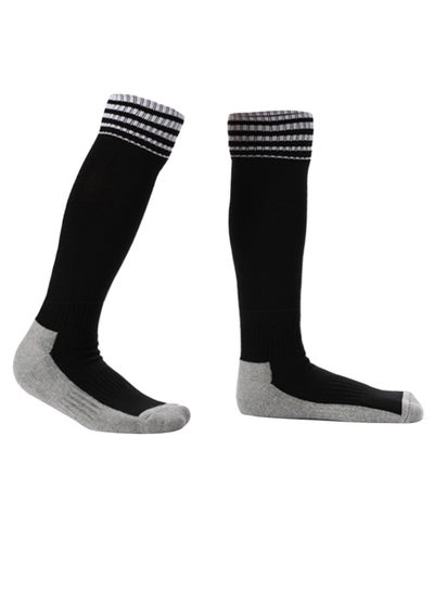 Buy Pair Of Breathable High Tube Football Socks 26cm in UAE