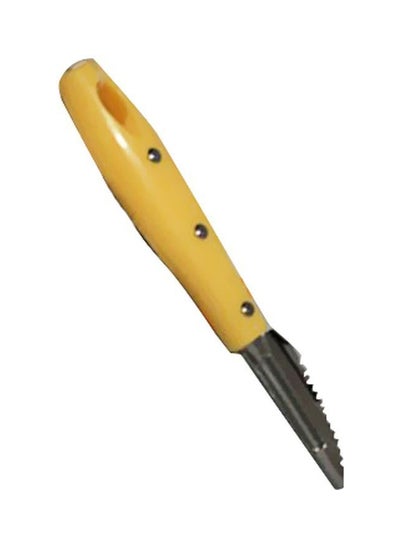 Buy Stainless Steel Peeler Yellow/Silver 15cm in Egypt