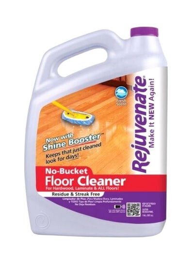 Buy Pack Of 2 No-Bucket Floor Cleaner Set Clear in Saudi Arabia