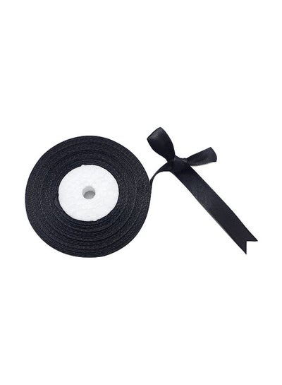 Buy Satin Ribbon Black in UAE