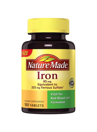 Buy Iron Dietary Supplement 325mg- 180 Capsules in UAE