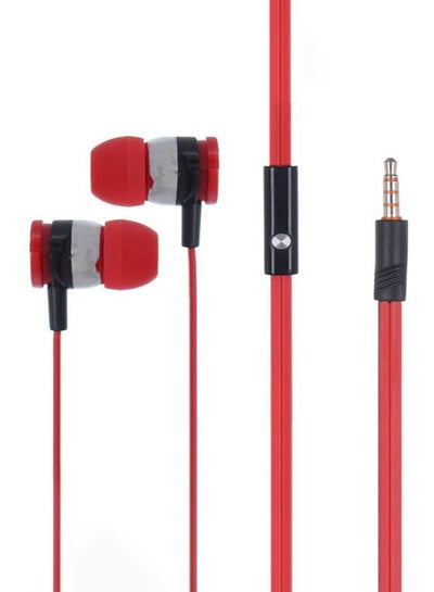 Buy Stereo In-Ear Earphones Red in Egypt