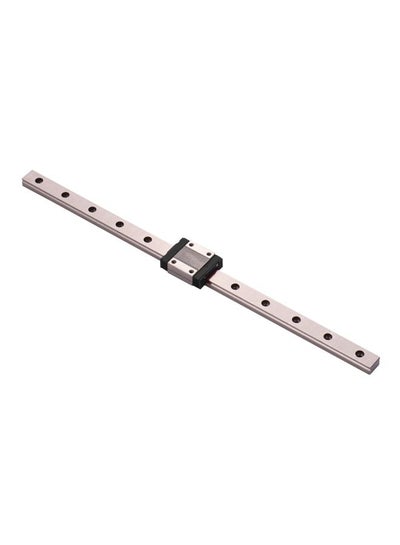 Buy Linear Guideway Rail With Block Silver/Black in UAE