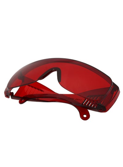 Buy Dental Eye Protection Goggle Glass Red in UAE