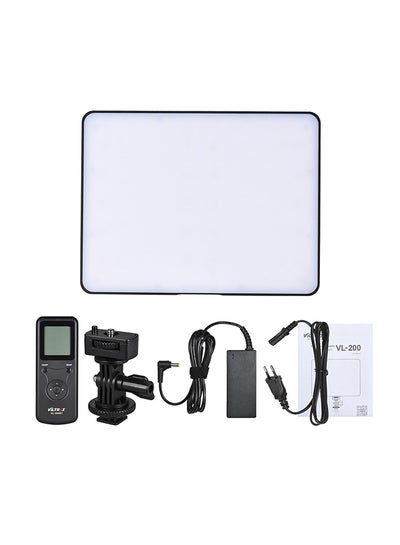 Buy Wireless Bi-colour Dimmable LED Video Light For DSLR Camera White in Saudi Arabia