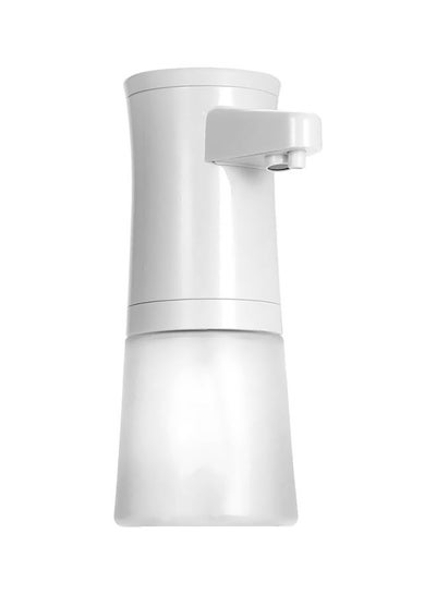 Buy Automatic Foaming Soap Dispenser White 21cm in Saudi Arabia