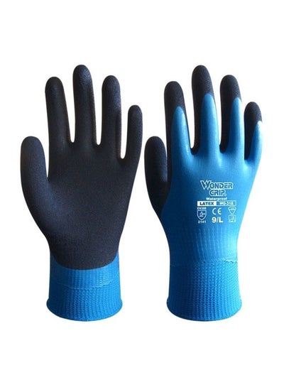 Buy Pair Of  Thermo Plus Coldproof Work Gloves Blue/Black XL in UAE