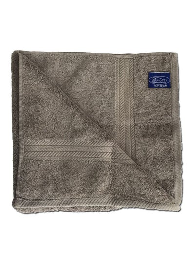 Buy Cotton Bath Towel Grey 70x140centimeter in Saudi Arabia
