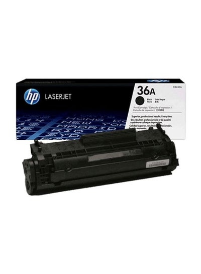 اشتري 36A Laser Jet Toner Cartridge أسود في الامارات