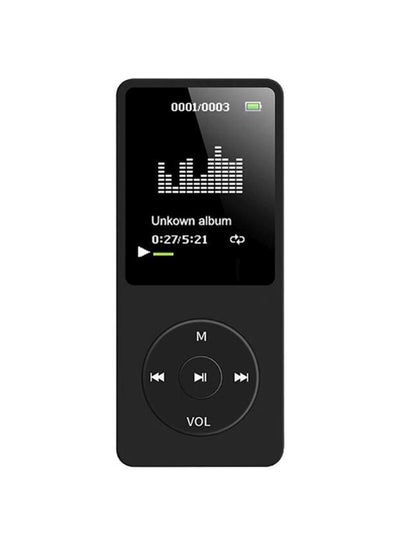 Buy Portable MP3 Music Player H310-B Black in Saudi Arabia