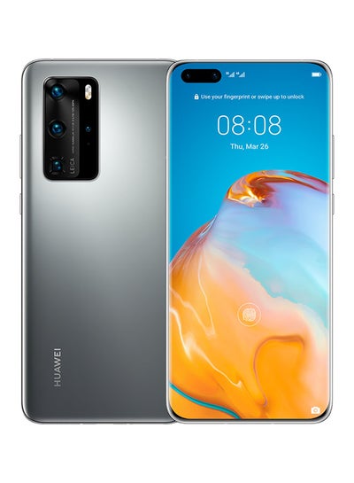 Buy P40 Pro Dual SIM Silver Frost 8GB RAM 256GB 5G in UAE