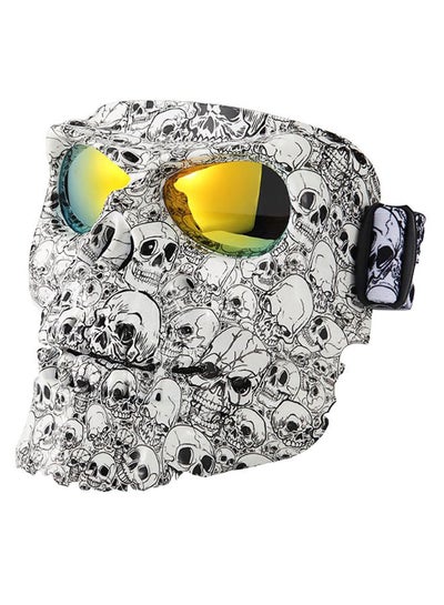 Buy Skull Shaped Motorcycle Face Cover Mask in Saudi Arabia