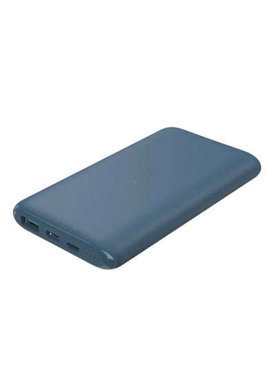 Buy Dual Port Portable Power Bank Blue in UAE