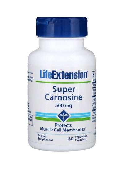 Buy Super Carnosine 500mg-60 Vegetarian Capsules in UAE