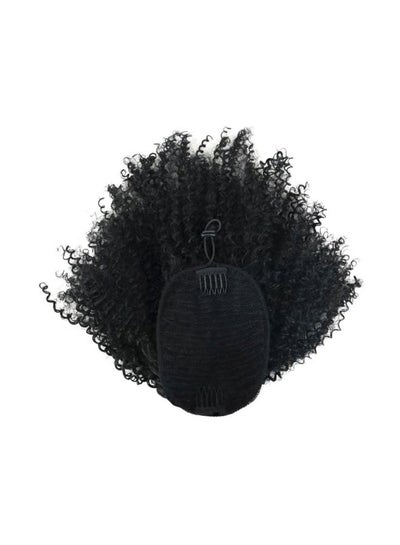 Buy Curly Hair Extension Black 20cm in UAE