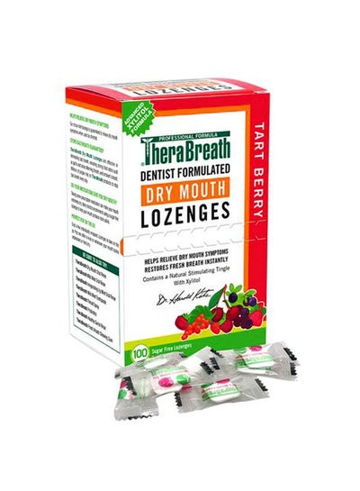 Buy Pack Of 100 Dry Mouth Lozenges White 100g in Saudi Arabia