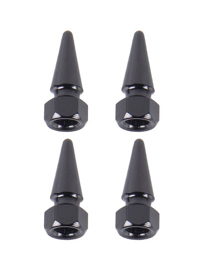 Buy 4-Piece Sharp Mouth Shaped Car Tire Valve Cap in UAE