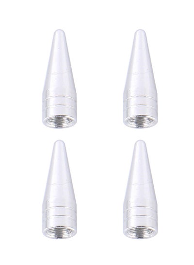 Buy 4-Piece Sharp Mouth Shaped Car Tire Valve Cap in Saudi Arabia