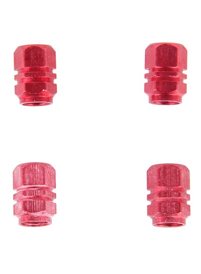 Buy 4-Piece Hexagon Shaped Tire Valve Stem Cap in Saudi Arabia