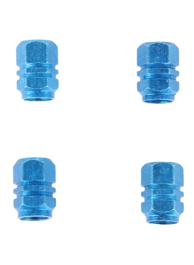 Buy 4-Piece Hexagon Shaped Car Tire Valve Stem Cap in UAE