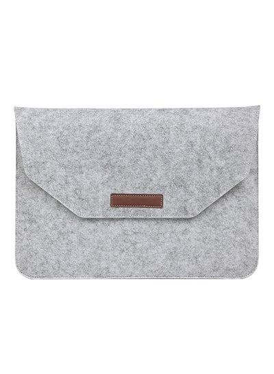 Buy Protective Sleeve For Apple MacBook 13.3 Inch Light Grey in UAE