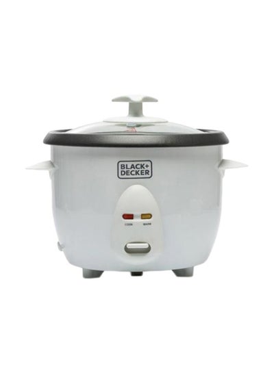 Black+Decker 1.0L Non-Stick Rice Cooker With Glass Lid - RC1050-B5 