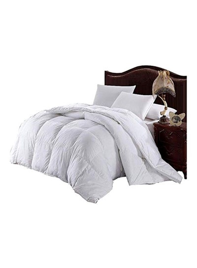 Buy Cotton Shell Comforter White 68x90inch in UAE