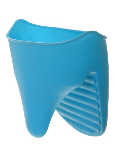 Buy 2-Piece Silicone Hot Pot Holder Set Turquoise in Egypt