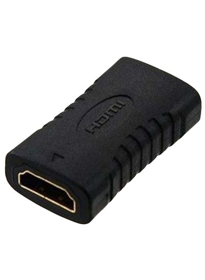 Buy Female To Female HDMI To HDMI Converter Adapter Black in Egypt