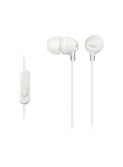 Buy MDR-EX15 In-Ear Headphones White in Egypt