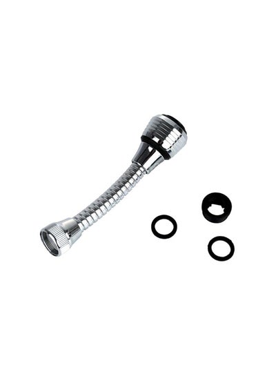 Buy Turbo Flex 360 Faucet Swivel Hose Silver in UAE