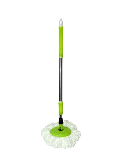 Buy 360 Degree Rotating Mop Stick With Bucket Green 50x30x30cm in Saudi Arabia
