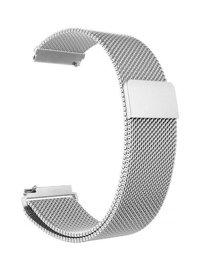 Buy Replacement Watch Band For Huawei GT 2 /Honor MagicWatch/MagicWatch 2 46mm Silver in Saudi Arabia