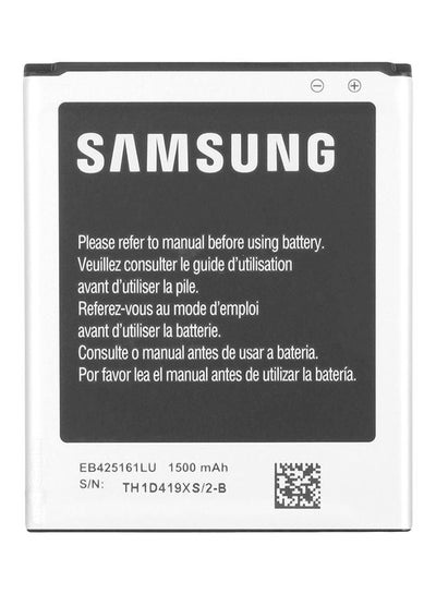 Buy 1500.0 mAh 1500 mAh Replacement Battery For Samsung Galaxy S3 Mini Black/Silver in UAE