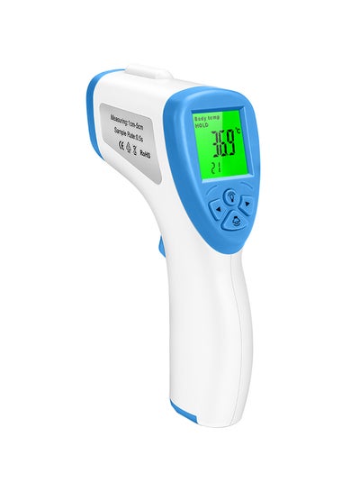 Buy Digital Infrared LCD Thermometer Blue/White 19.3x5.5x12cm in UAE