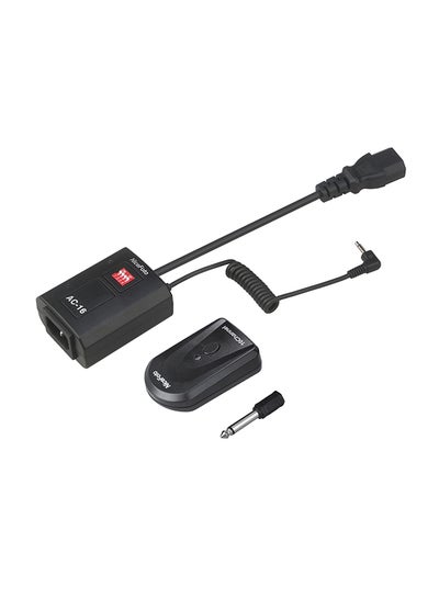 Buy AC-16B Wireless Remote Flash Trigger With 6.35mm Adapter Black in Saudi Arabia