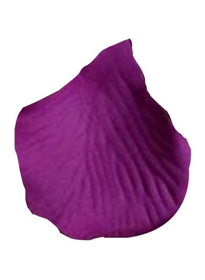 Buy 1000-Piece Artificial Silk Rose Petals Purple 5x5centimeter in Egypt