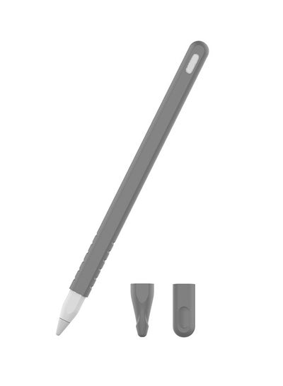 Buy Silicone Replacement Stylus Pen Case Grey in Saudi Arabia