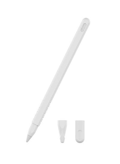 Buy Silicone Replacement Stylus Pen Case White in UAE