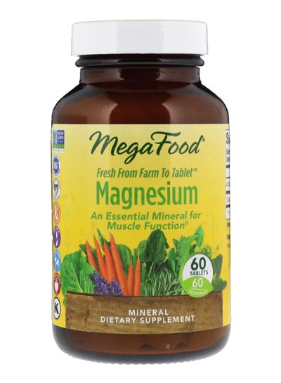 Buy Magnesium Mineral - 60 Tablets in UAE