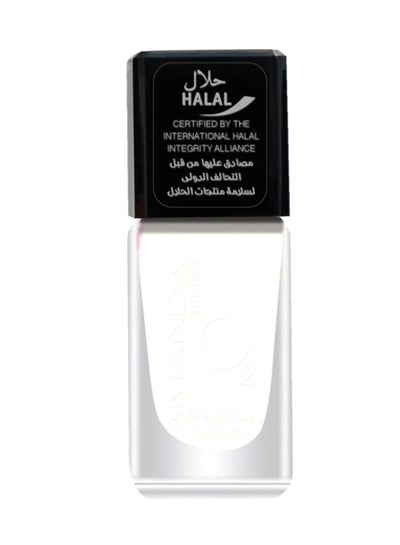 Buy O2 Breathable Glossy Nail Polish 02 White in Egypt