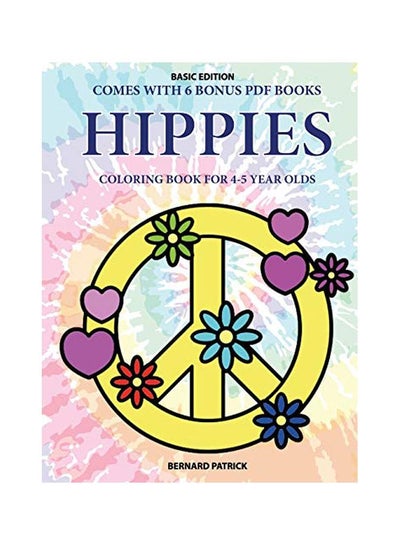 Buy Hippies: Coloring Book For 4-5 Year Olds paperback english - 14-Feb-20 in UAE