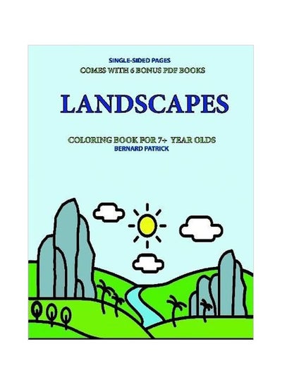 Buy Landscapes: Coloring Book For 7+ Year Olds paperback english - 17-Feb-20 in UAE