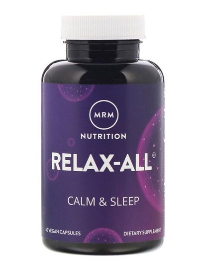 Buy Nutrition Relax All Dietary Supplement - 60 Capsules in Saudi Arabia